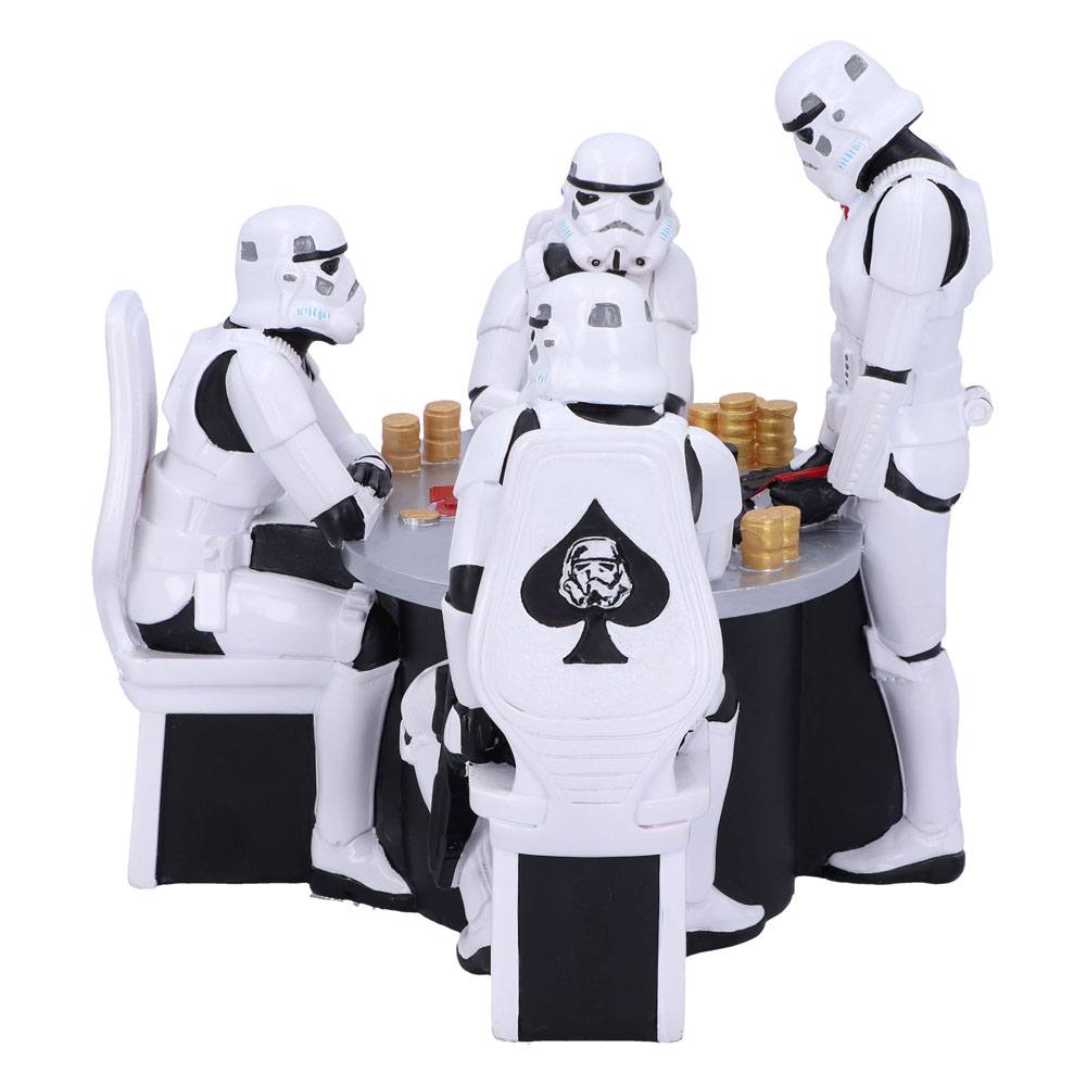Star Wars Diorama Stormtrooper Pokerface 18 cm