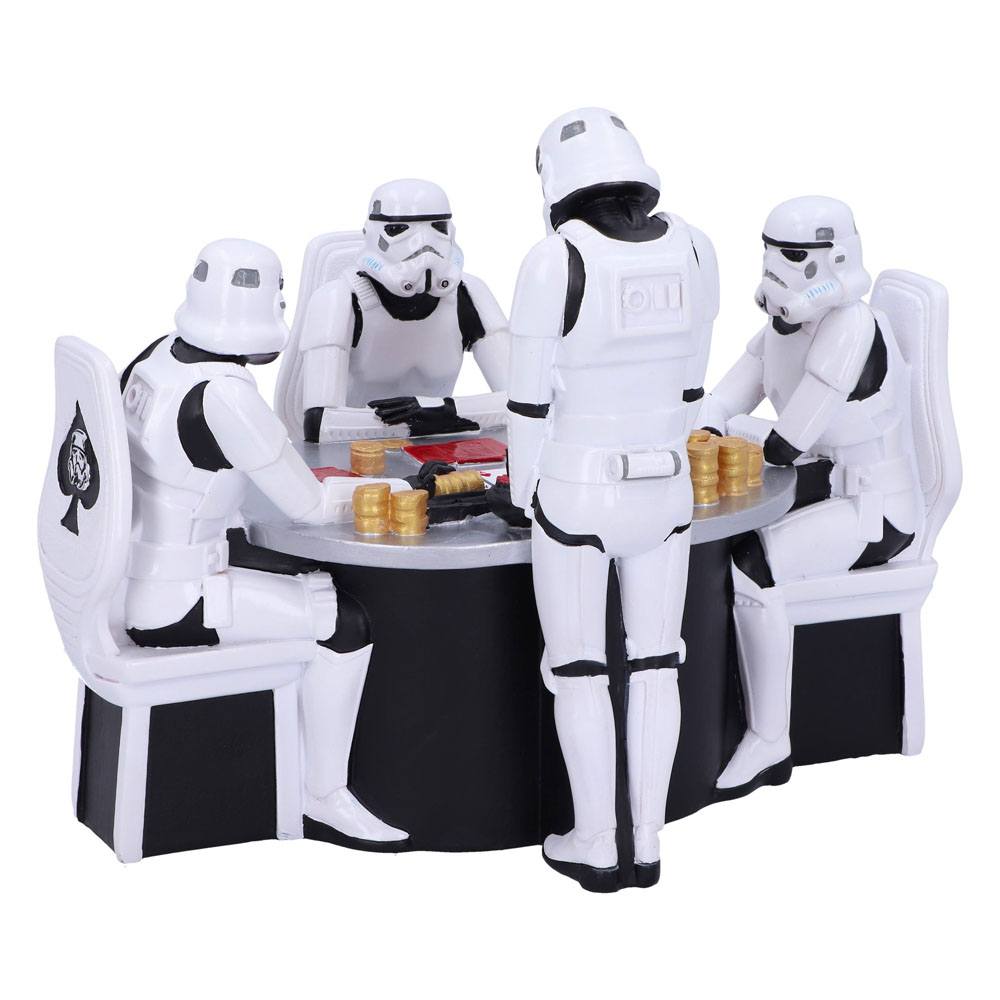 Star Wars Diorama Stormtrooper Pokerface 18 cm