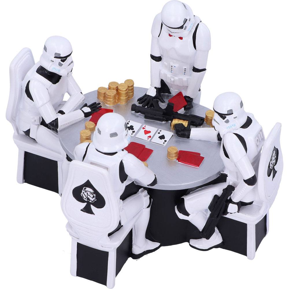 Star Wars Diorama Stormtrooper Pokerface 18 cm