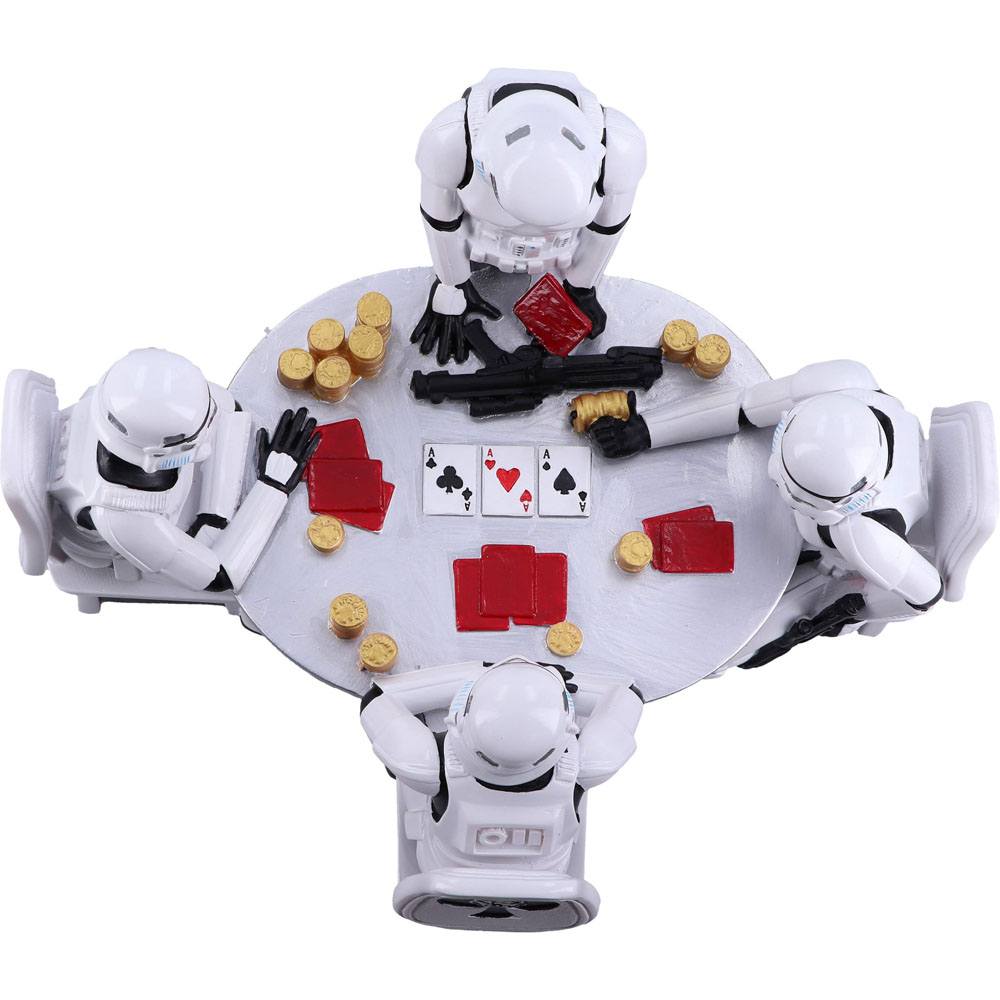 Star Wars Diorama Stormtrooper Pokerface 18 cm
