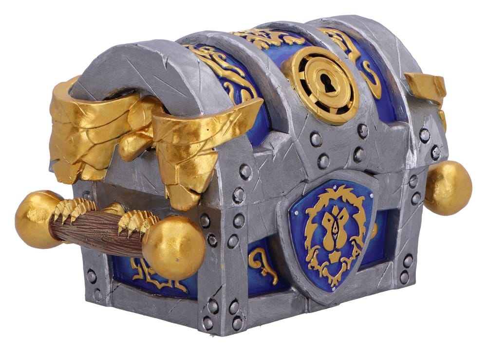 World of Warcraft Storage Box Treasure Chest Alliance War 11 cm