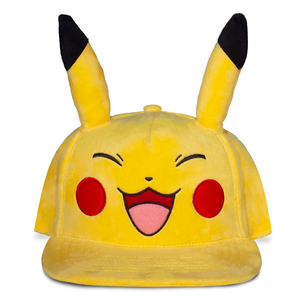 Pokemon Snapback Cap Happy Pikachu