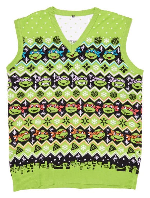 Teenage Mutant Ninja Turtles Christmas Tank Top Size L