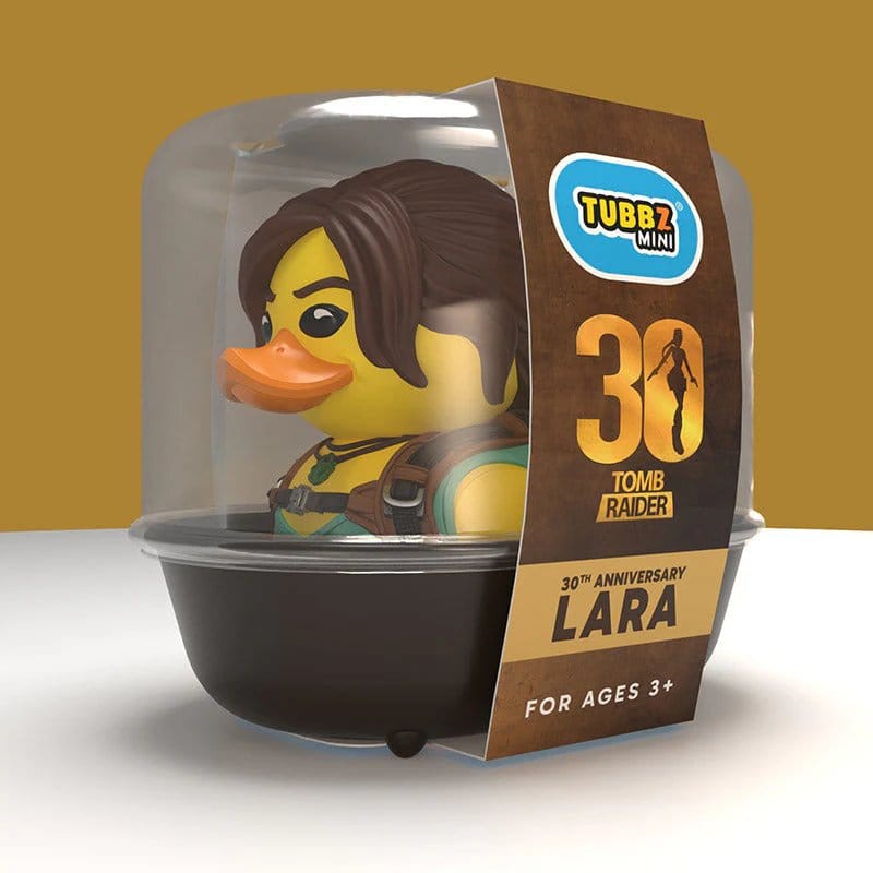 Tomb Raider Tubbz Mini PVC Figure Lara (30th Anniversary) 5 cm