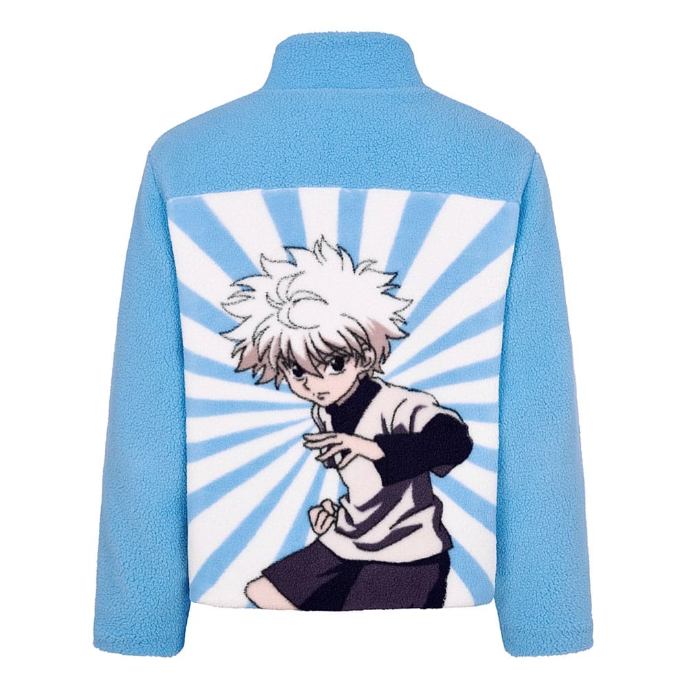 Hunter x Hunter Fleece Jacket Blue Size XL