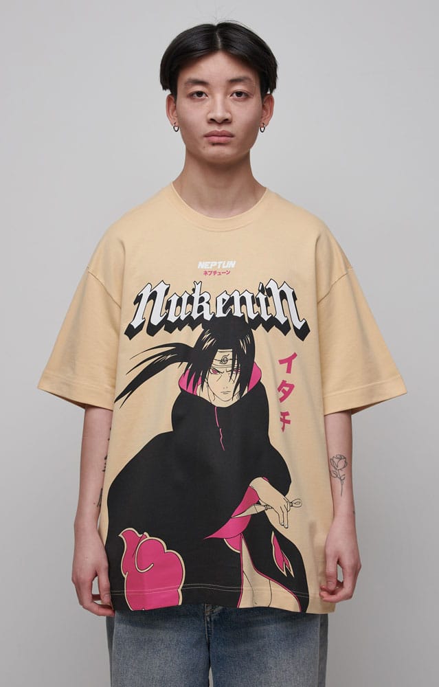 Naruto Shippuden T-Shirt Graphic Itachi Size S