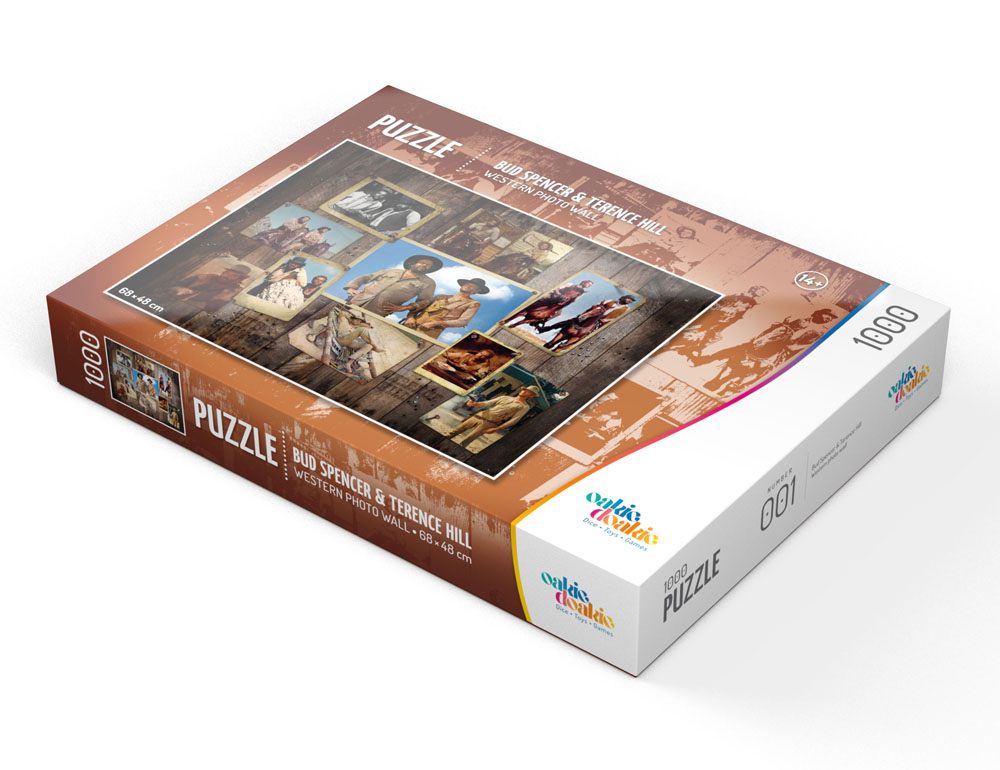 Bud Spencer &amp; Terence Hill Puzzle Western Fotowand (1000 Teile)