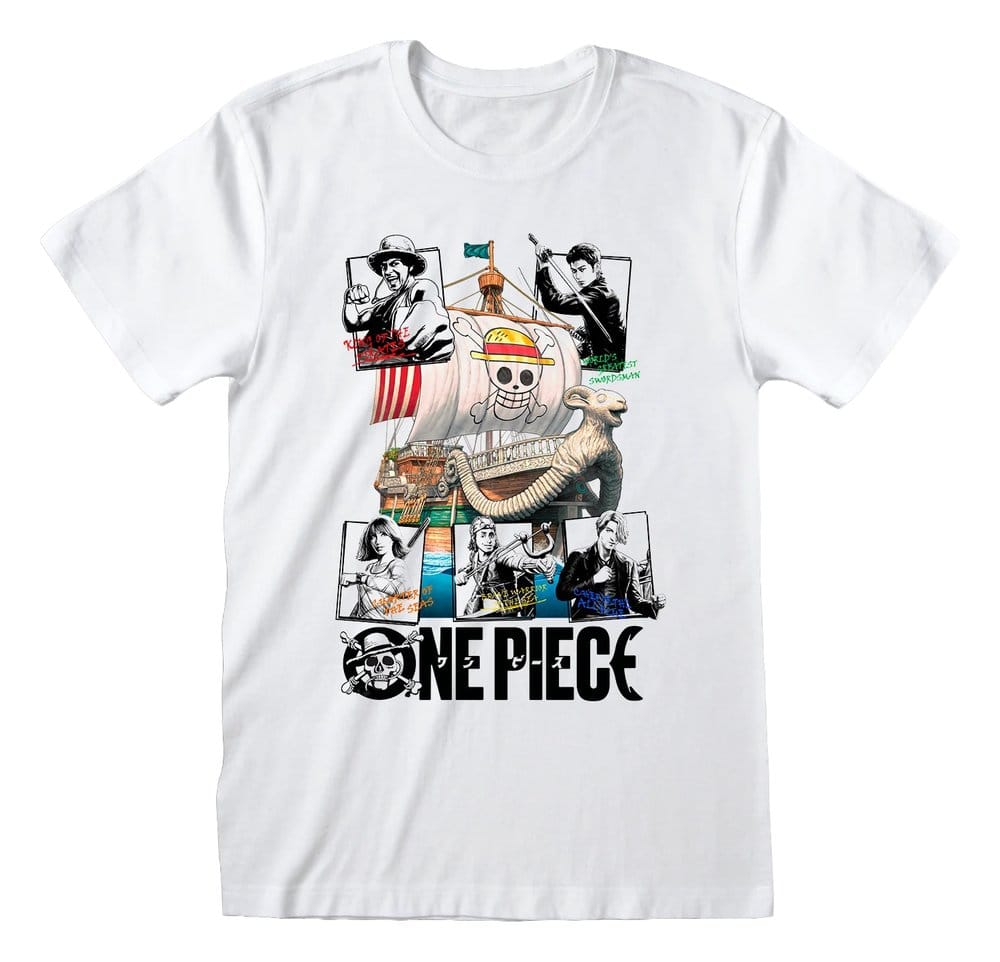 One Piece T-Shirt Merry Go Call Outs Size XXL