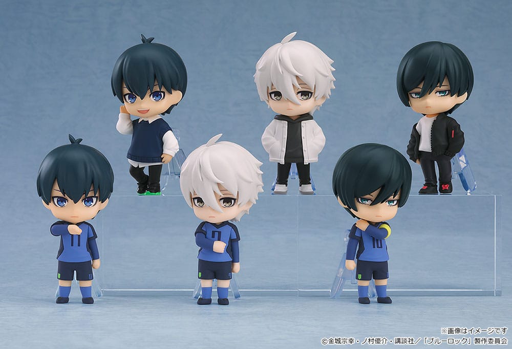 Blue Lock Nendoroid Action Figure Surprise 7 cm Assortment (6)