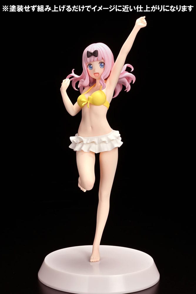 Summer Queens Summer Queens PVC Statue 1/8 Assemble Heroines Chika Fujiwara Figure Kit Ver. 23 cm