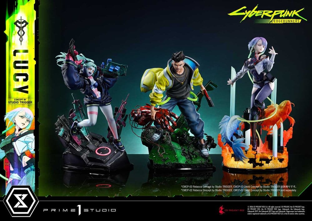 Cyberpunk: Edgerunners Concept Masterline Series Statue 1/5 Lucy (Concept By Studio TRIGGER) 39 cm