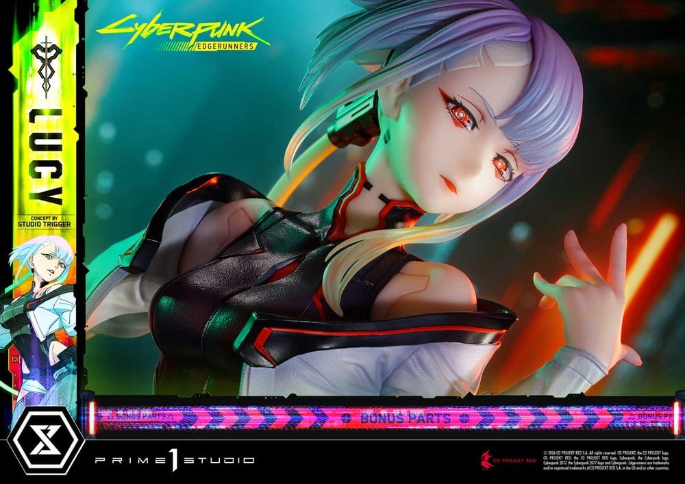 Cyberpunk: Edgerunners Concept Masterline Series Statue 1/5 Lucy (Concept By Studio TRIGGER) Bonus Version 39 cm