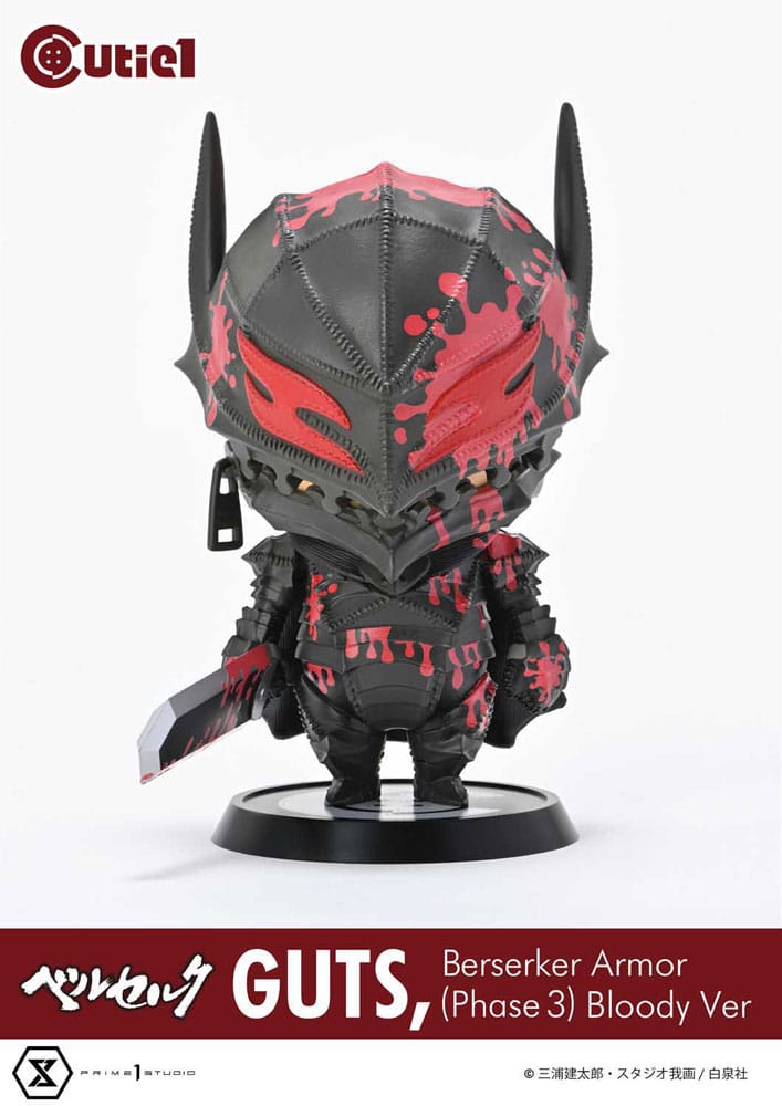 Berserk Cutie1 PVC Figure Guts Berserker Armor (Phase 3) Bloody Ver. 12 cm