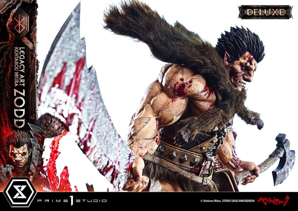 Berserk Legacy Art "Kentarou Miura" Statue 1/4 Zodd Deluxe Version 88 cm
