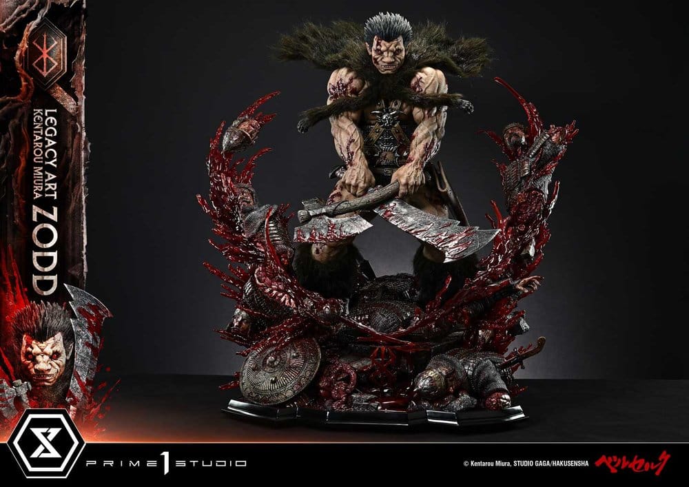 Berserk Legacy Art "Kentarou Miura" Statue 1/4 Zodd Deluxe Version 88 cm