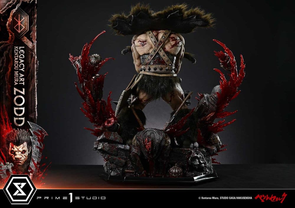 Berserk Legacy Art "Kentarou Miura" Statue 1/4 Zodd Deluxe Version 88 cm