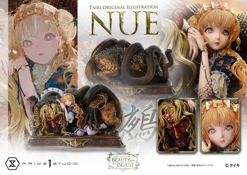 The Legend of Beauty and the Beast Statue 1/5 Nue Art by Taiki 45 cm
