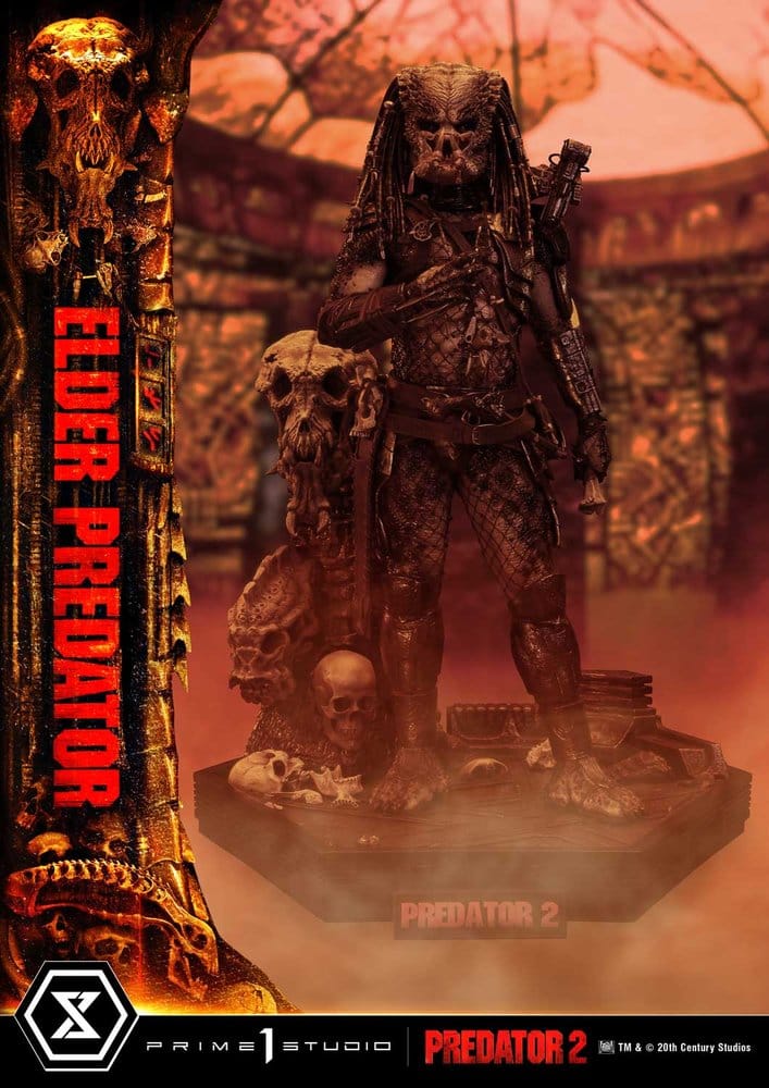 Predator 2 (Film) Museum Masterline Statue 1/3 Elder Predator Deluxe Version 94 cm