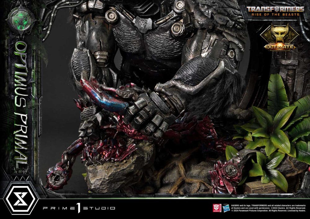 Transformers: Rise of the Beasts Museum Masterline Statue Optimus Primal Ultimate Bonus Version 72 cm
