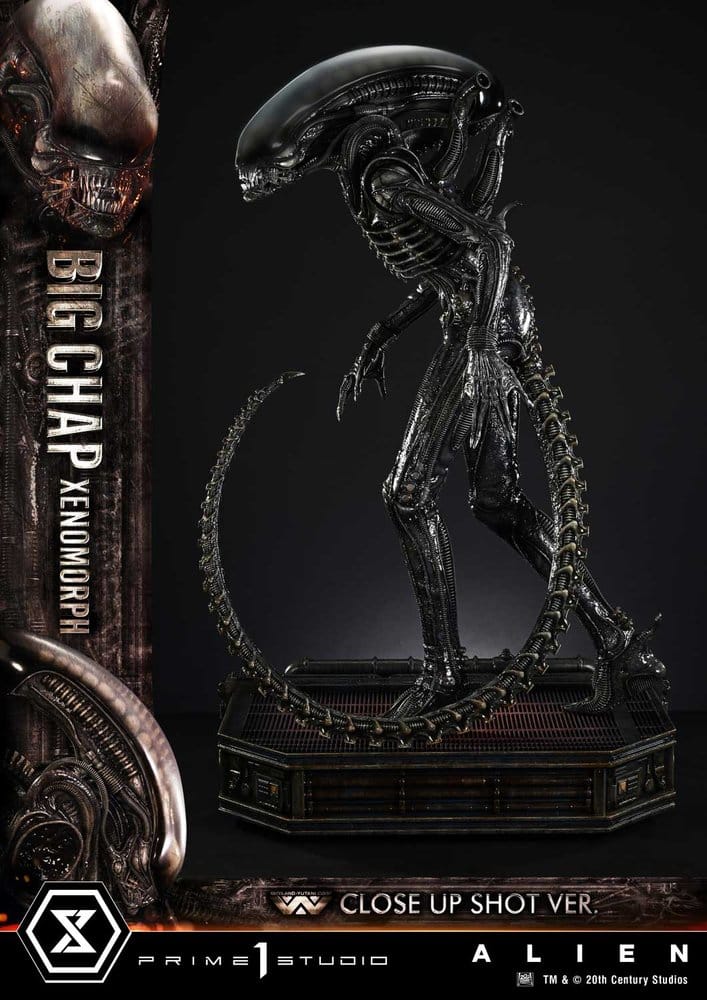 Alien (Film) Museum Masterline XL Statue 1/3 Big Chap Xenomorph Close-Up Shot Ver. 100 cm