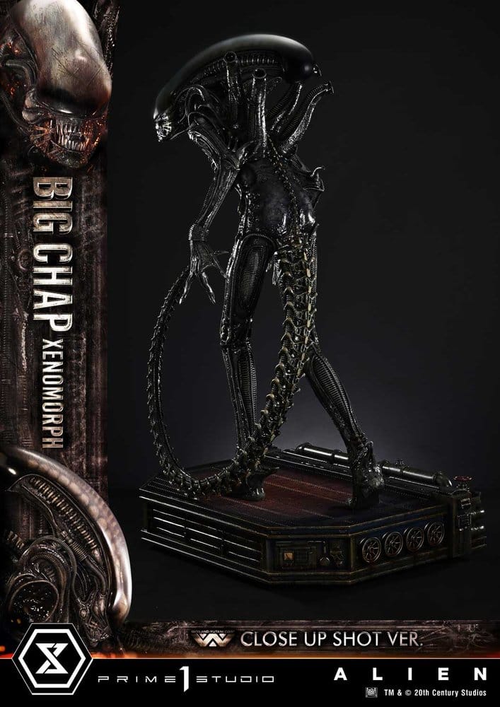 Alien (Film) Museum Masterline XL Statue 1/3 Big Chap Xenomorph Close-Up Shot Ver. 100 cm