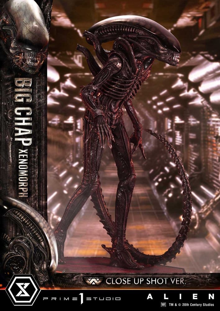 Alien (Film) Museum Masterline XL Statue 1/3 Big Chap Xenomorph Close-Up Shot Ver. 100 cm