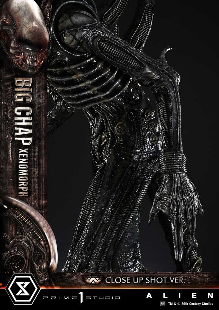 Alien (Film) Museum Masterline XL Statue 1/3 Big Chap Xenomorph Close-Up Shot Ver. 100 cm