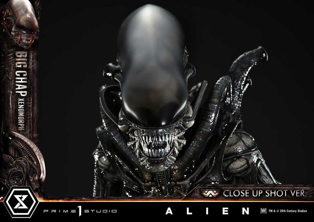 Alien (Film) Museum Masterline XL Statue 1/3 Big Chap Xenomorph Close-Up Shot Ver. 100 cm
