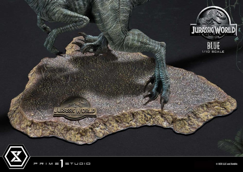 Jurassic World (Film) Prime Collectible Figures Statue 1/10 Blue 17 cm