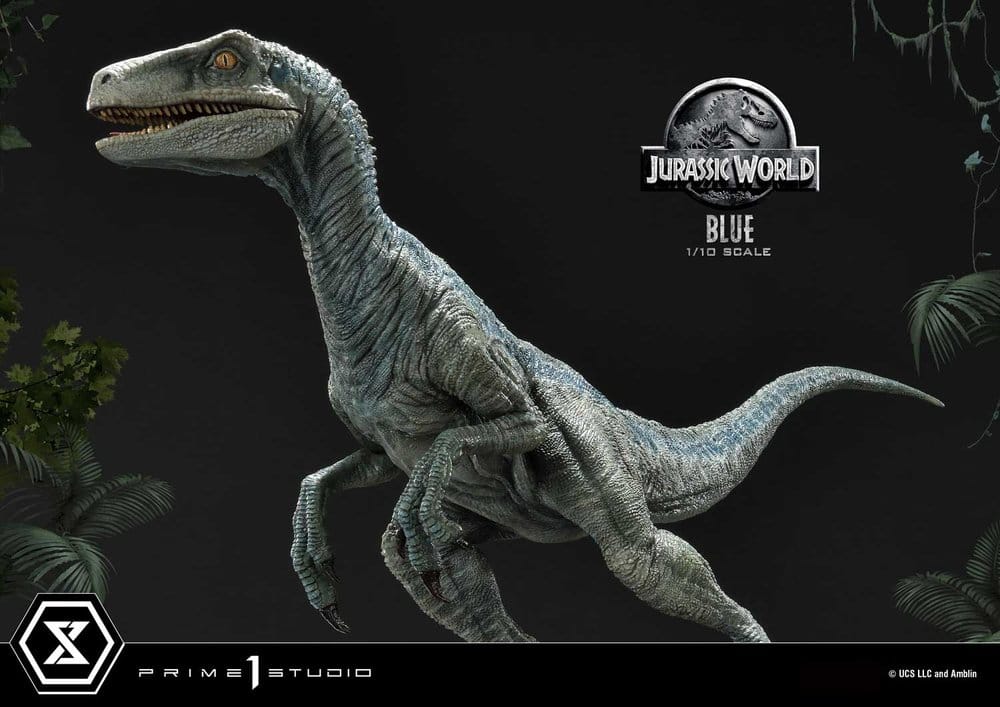 Jurassic World (Film) Prime Collectible Figures Statue 1/10 Blue 17 cm