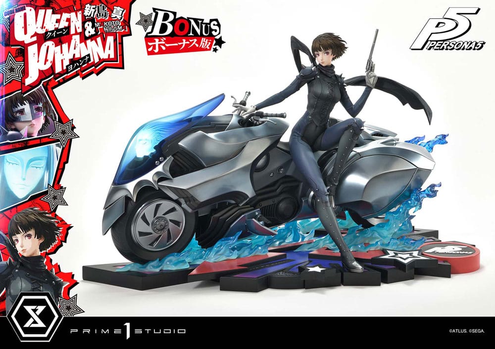 Persona 5 Premium Masterline Series Statue 1/4 Makoto Niijima "Queen" & Johanna Bonus Version 42 cm