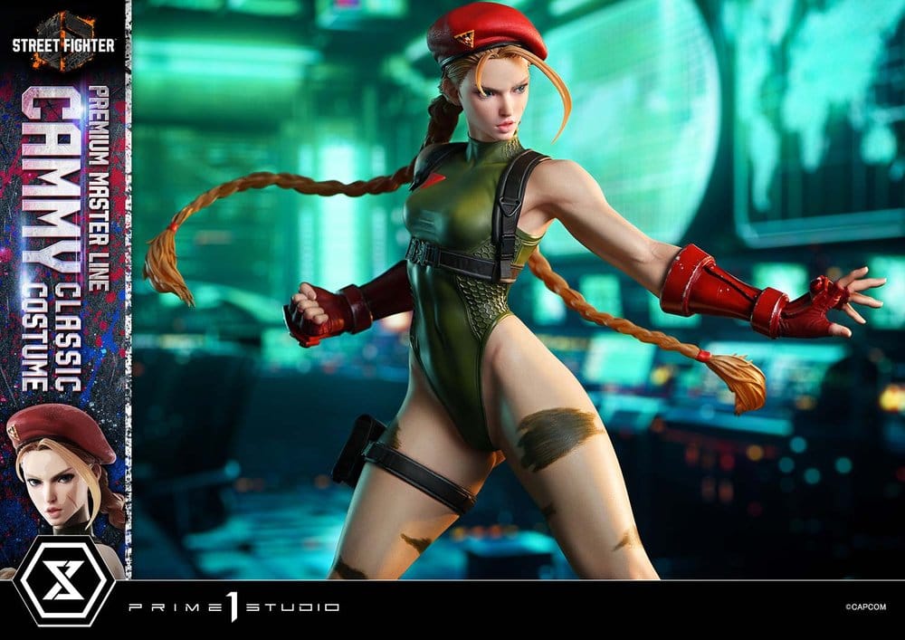 Street Fighter 6 Ultimate Premium Masterline Statue 1/4 Cammy Classic Costume 54 cm
