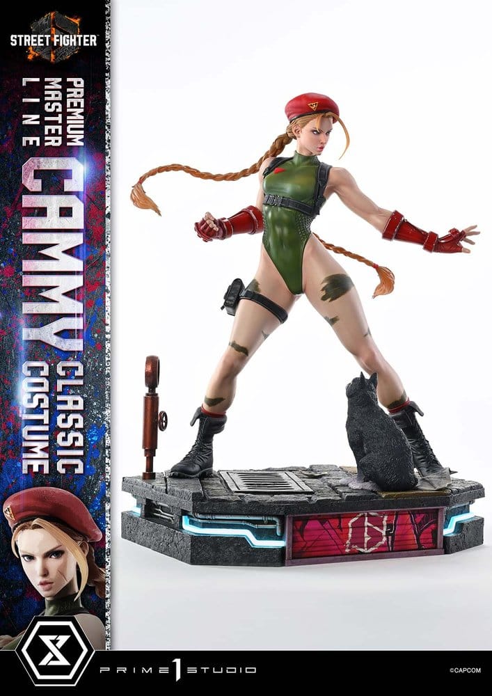 Street Fighter 6 Ultimate Premium Masterline Statue 1/4 Cammy Classic Costume 54 cm