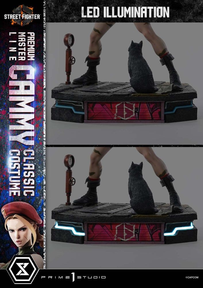 Street Fighter 6 Ultimate Premium Masterline Statue 1/4 Cammy Classic Costume Ultimate Version 54 cm