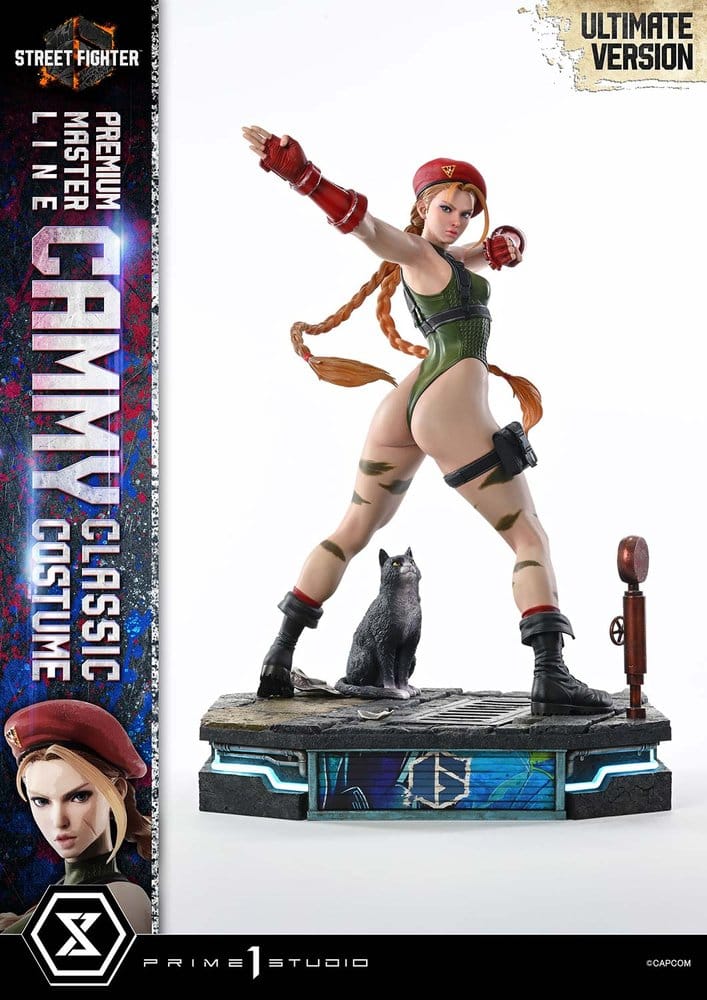 Street Fighter 6 Ultimate Premium Masterline Statue 1/4 Cammy Classic Costume Ultimate Version 54 cm