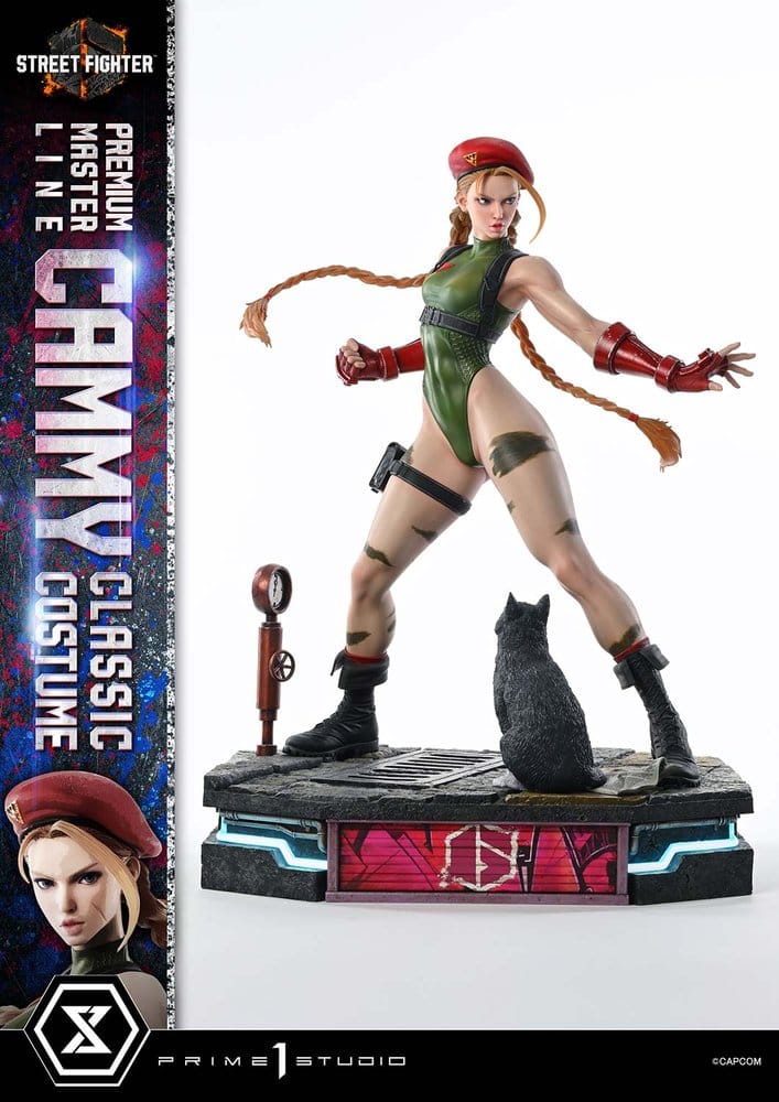 Street Fighter 6 Ultimate Premium Masterline Statue 1/4 Cammy Classic Costume Ultimate Version 54 cm