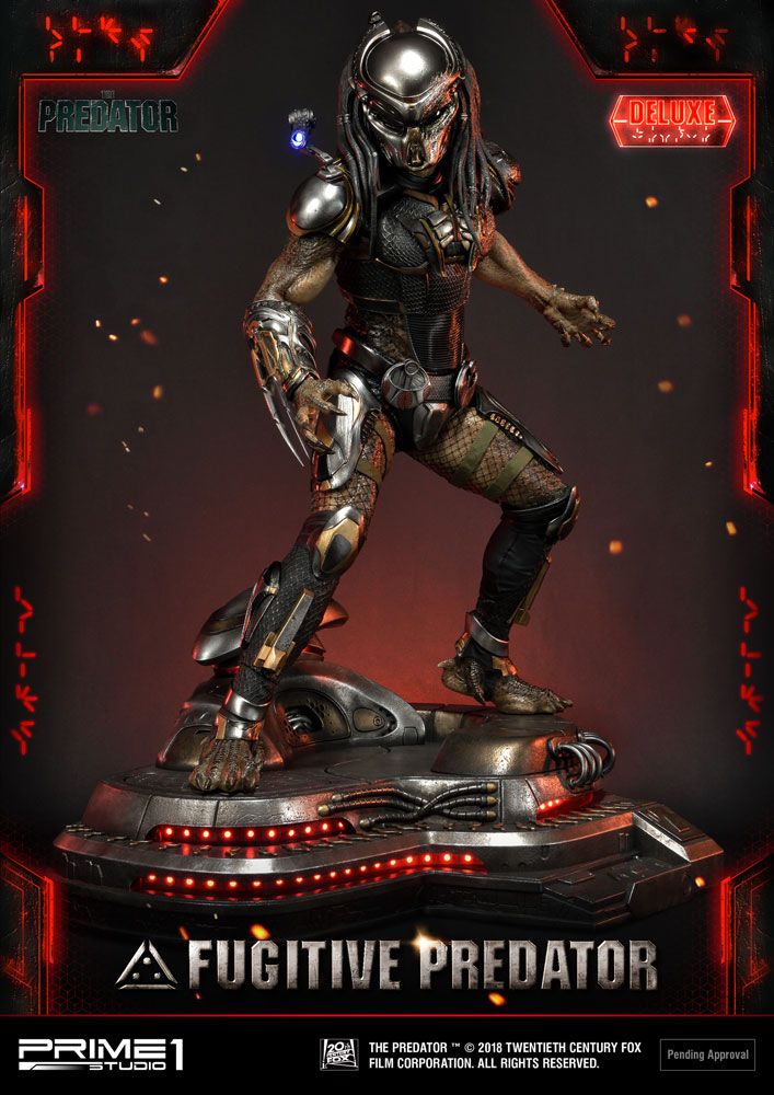 The Predator Statue 1/4 Fugitive Predator Deluxe Ver. 75 cm