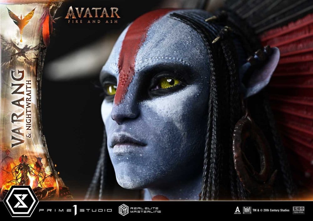 Avatar: Fire and Ash (Movie) Real Elite Masterline Series Statue 1/4 Varang & Nightwraith Avatar Legacy Collection 96 cm