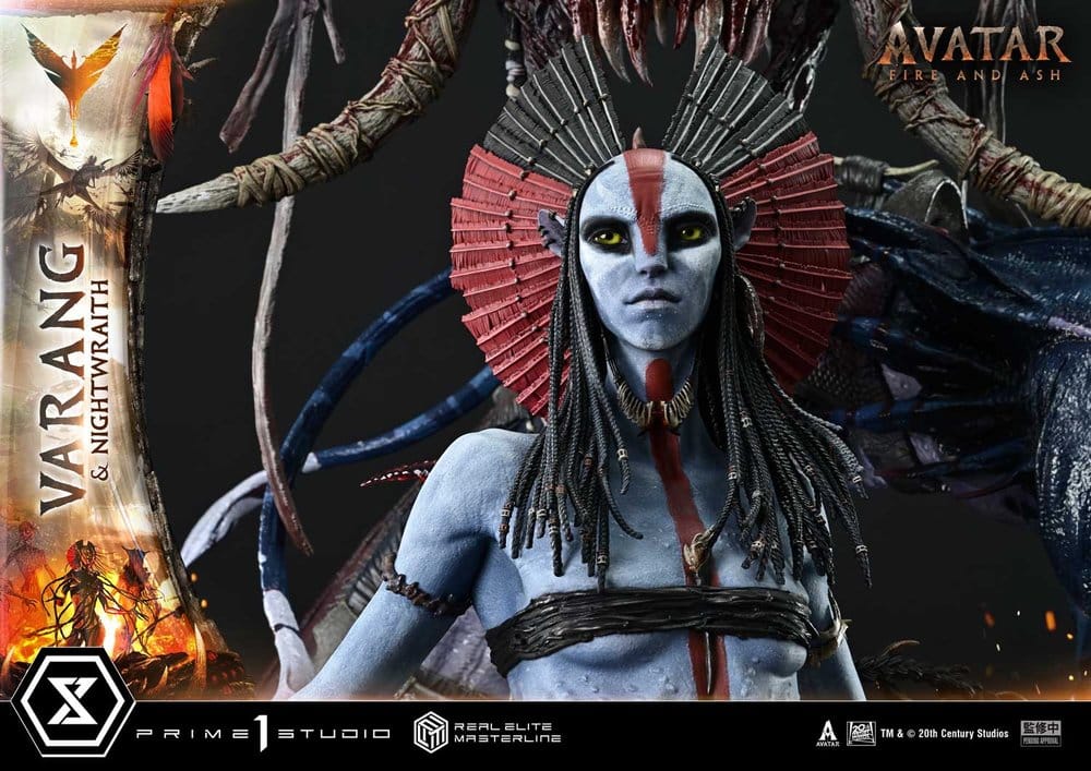 Avatar: Fire and Ash (Movie) Real Elite Masterline Series Statue 1/4 Varang & Nightwraith Avatar Legacy Collection 96 cm