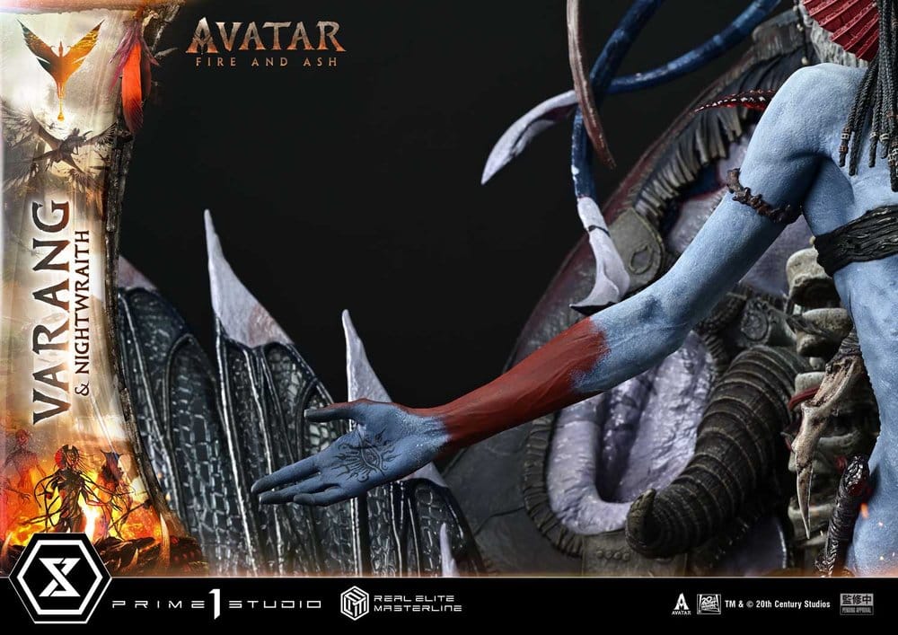 Avatar: Fire and Ash (Movie) Real Elite Masterline Series Statue 1/4 Varang & Nightwraith Avatar Legacy Collection 96 cm