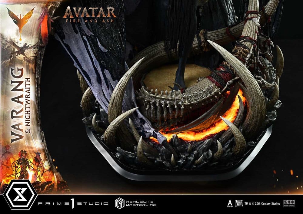 Avatar: Fire and Ash (Movie) Real Elite Masterline Series Statue 1/4 Varang & Nightwraith Avatar Legacy Collection 96 cm
