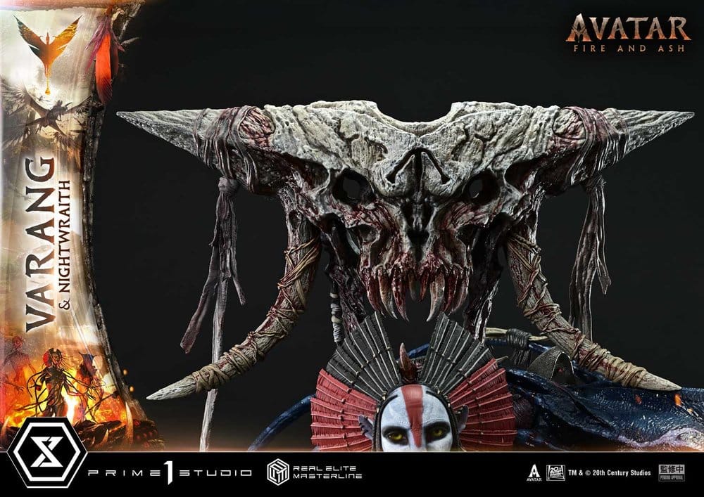 Avatar: Fire and Ash (Movie) Real Elite Masterline Series Statue 1/4 Varang & Nightwraith Avatar Legacy Collection 96 cm