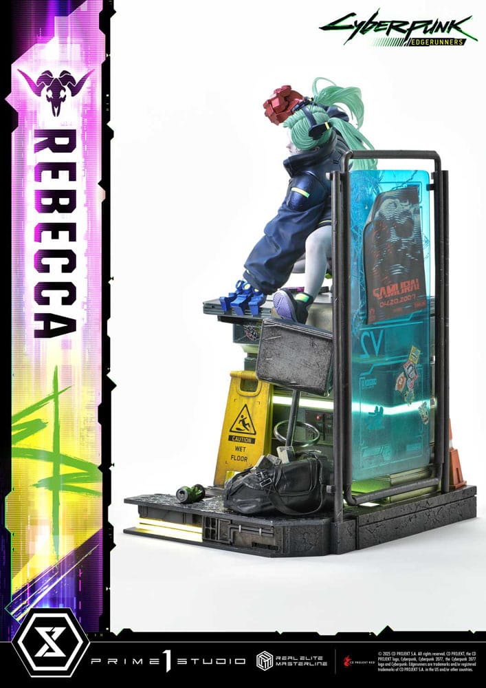 Cyberpunk: Edgerunners Real Elite Masterline Series Statue 1/4 Rebecca Deluxe Version 54 cm