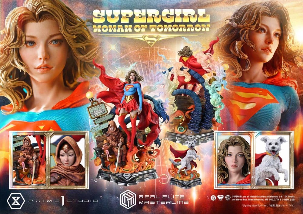 DC Comics Real Elite Masterline Series Statue 1/4 Supergirl Woman of Tomorrow Bonus Version 63 cm