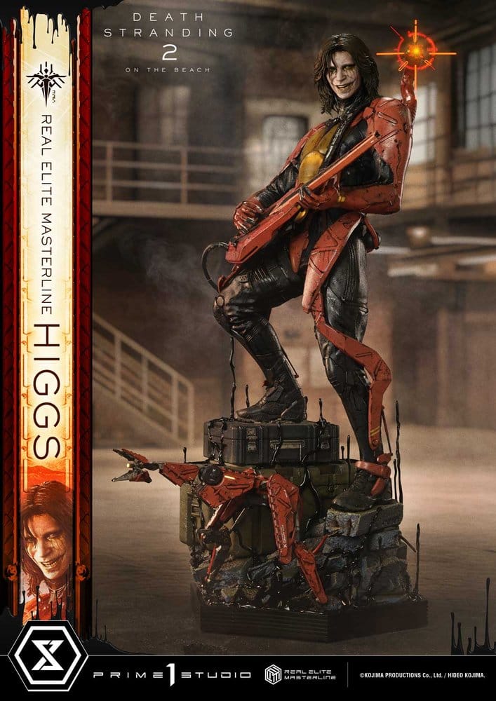 Death Stranding 2: On The Beach Real Elite Masterline Statue 1/3 Higgs Deluxe Version 81 cm
