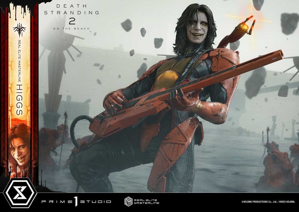 Death Stranding 2: On The Beach Real Elite Masterline Statue 1/3 Higgs Deluxe Version 81 cm