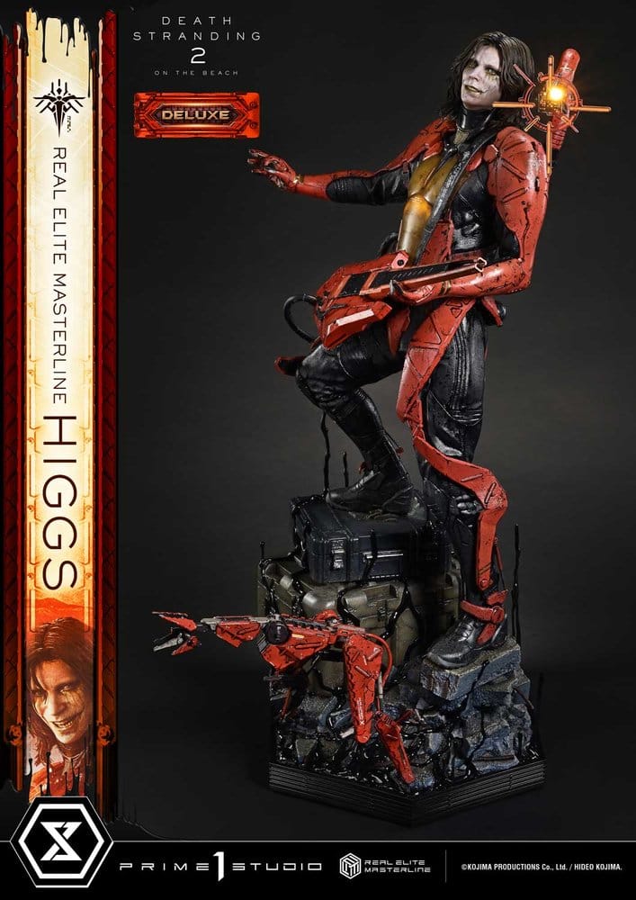 Death Stranding 2: On The Beach Real Elite Masterline Statue 1/3 Higgs Deluxe Version 81 cm