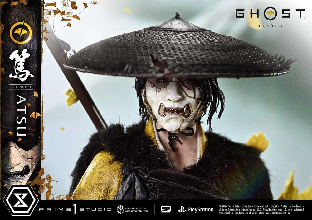 Ghost of Yotei Real Elite Masterline Statue 1/4 Atsu 59 cm