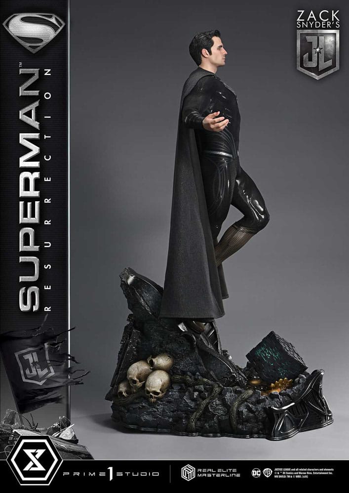 Zack Snyder's Justice League Real Elite Masterline Series Statue 1/3 Superman Resurrection Deluxe Ver. 95 cm