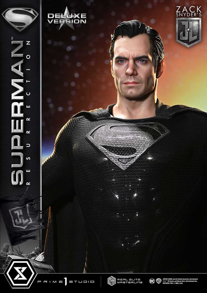 Zack Snyder's Justice League Real Elite Masterline Series Statue 1/3 Superman Resurrection Deluxe Ver. 95 cm